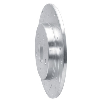 R1 Concepts® - eLINE™ Drilled and Slotted 1-Piece Rear Driver Side Brake Rotor