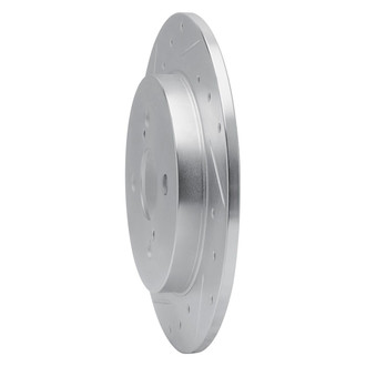 R1 Concepts® - eLINE™ Drilled and Slotted 1-Piece Rear Driver Side Brake Rotor