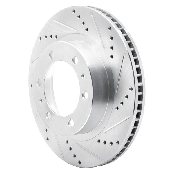 R1 Concepts® - eLINE™ Drilled and Slotted 1-Piece Front Brake Rotor