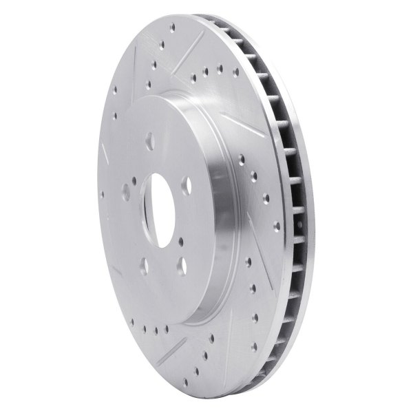 R1 Concepts® - eLINE™ Drilled and Slotted 1-Piece Front Brake Rotor