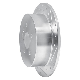 R1 Concepts® - eLINE™ Drilled and Slotted 1-Piece Rear Passenger Side Brake Rotor