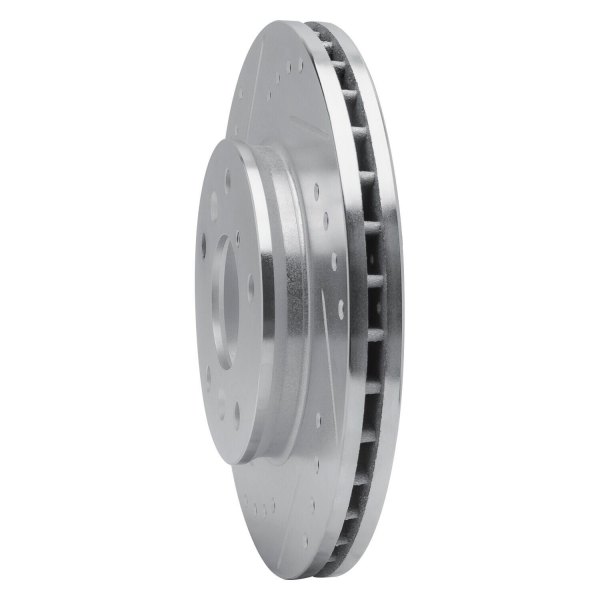 R1 Concepts® - eLINE™ Drilled and Slotted 1-Piece Front Brake Rotor