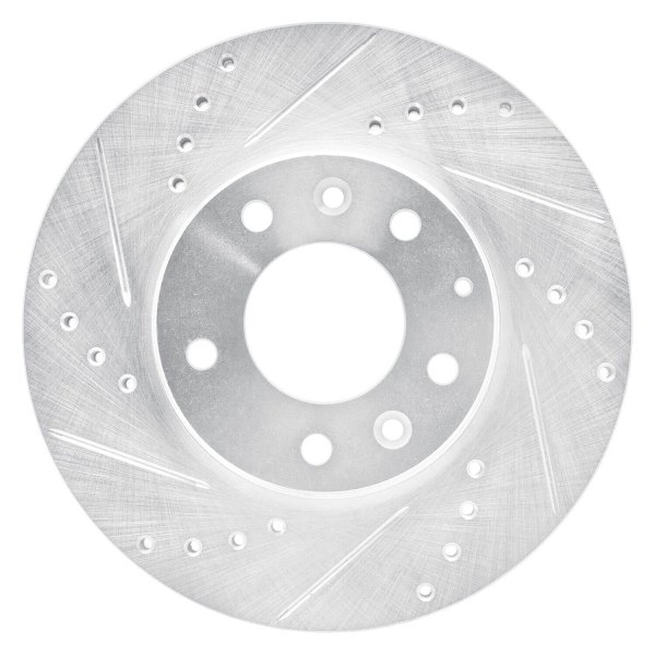 R1 Concepts® - eLINE™ Drilled and Slotted 1-Piece Front Brake Rotor