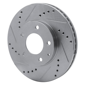 R1 Concepts® - eLINE™ Drilled and Slotted 1-Piece Front Brake Rotor
