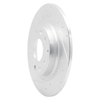 R1 Concepts® - eLINE™ Drilled and Slotted 1-Piece Rear Driver Side Brake Rotor