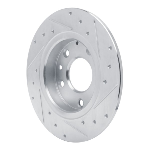 R1 Concepts® - eLINE™ Drilled and Slotted 1-Piece Rear Brake Rotor