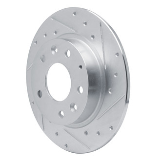 R1 Concepts® - eLINE™ Drilled and Slotted 1-Piece Rear Passenger Side Brake Rotor