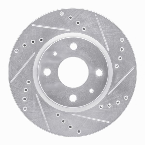 R1 Concepts® - eLINE™ Drilled and Slotted 1-Piece Front Brake Rotor