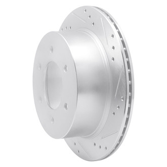 R1 Concepts® - eLINE™ Drilled and Slotted 1-Piece Rear Passenger Side Brake Rotor