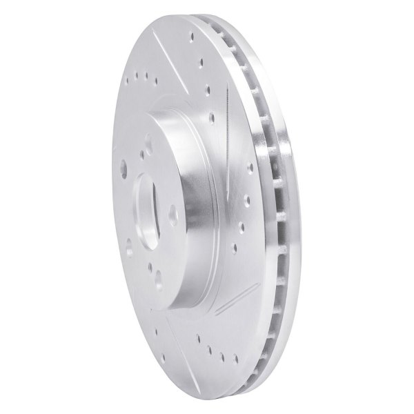 R1 Concepts® - eLINE™ Drilled and Slotted 1-Piece Front Brake Rotor