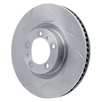 R1 Concepts® - Slotted 1-Piece Rear Passenger Side Brake Rotor