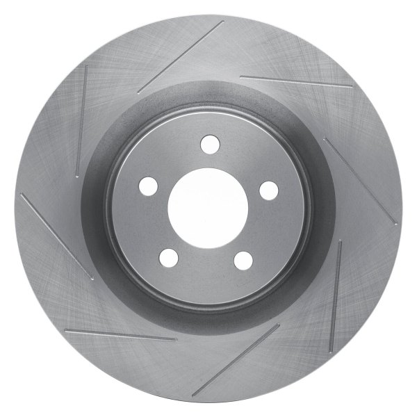 R1 Concepts® - Slotted 1-Piece Front Brake Rotor