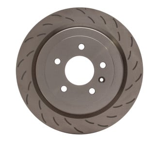 R1 Concepts® - Slotted 1-Piece Rear Passenger Side Brake Rotor