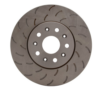 R1 Concepts® - Slotted 1-Piece Front Driver Side Brake Rotor