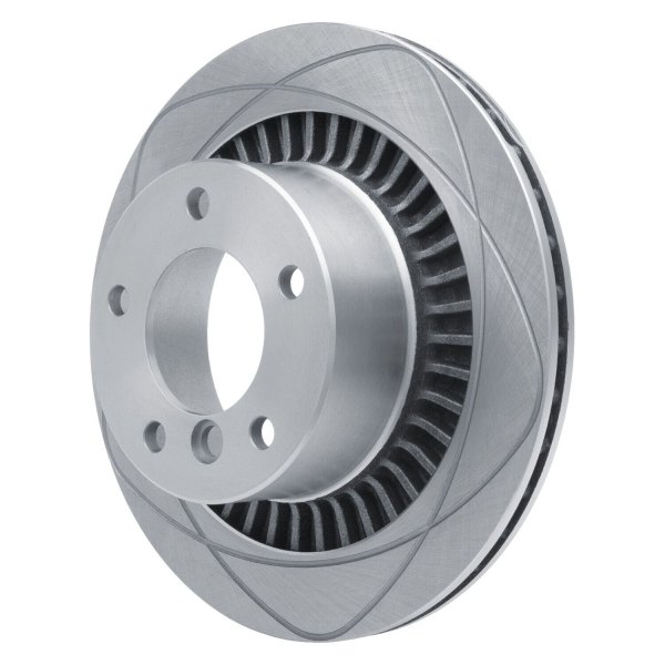 R1 Concepts® - Slotted 1-Piece Rear Brake Rotor