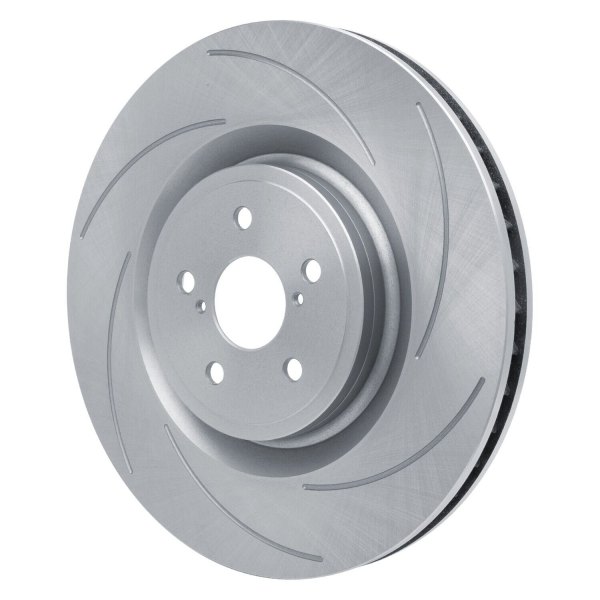 R1 Concepts® - Slotted 1-Piece Front Brake Rotor