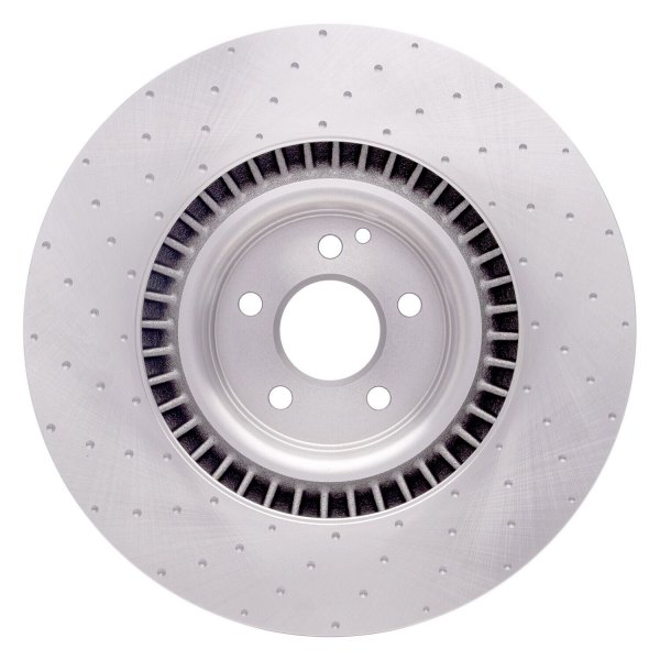 R1 Concepts® - Dimpled 1-Piece Front Brake Rotor