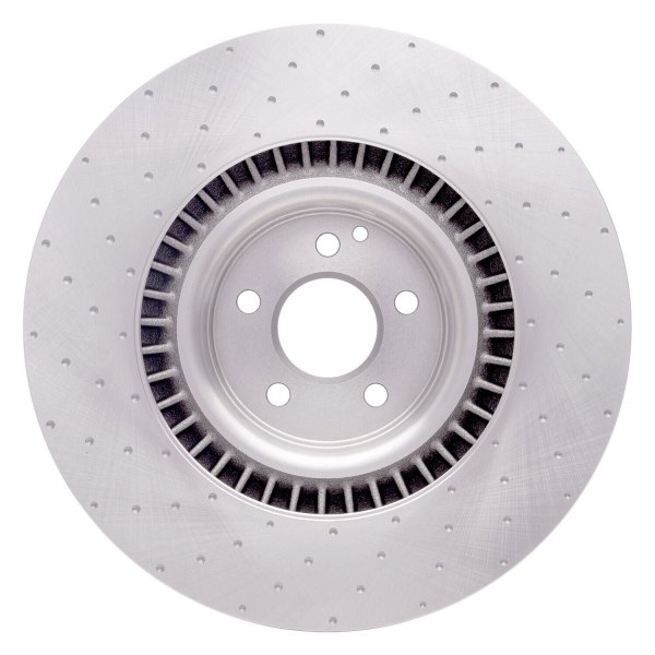 R1 Concepts® - Dimpled 1-Piece Front Brake Rotor