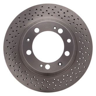R1 Concepts® - Drilled 1-Piece Rear Brake Rotor