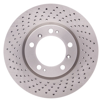 R1 Concepts® - Drilled 1-Piece Brake Rotor