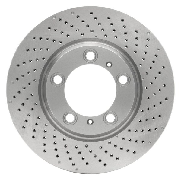 R1 Concepts® - Drilled 1-Piece Front Brake Rotor