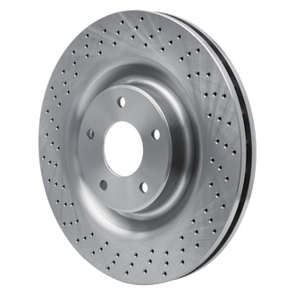 R1 Concepts® - Drilled 1-Piece Front Brake Rotor