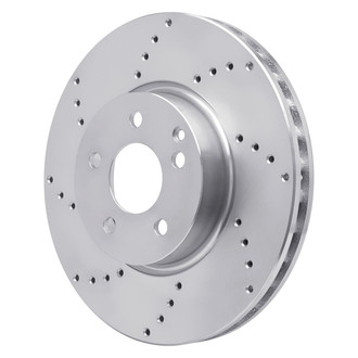 R1 Concepts® - Drilled 1-Piece Front Brake Rotor