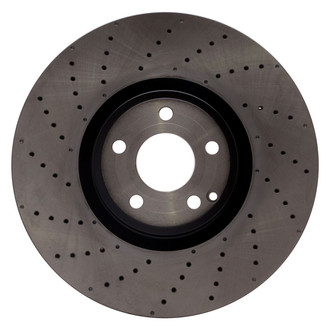 R1 Concepts® - Drilled 1-Piece Front Brake Rotor