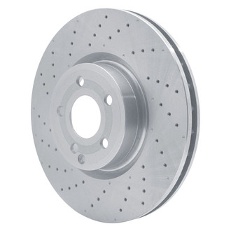 R1 Concepts® - Drilled 1-Piece Front Brake Rotor