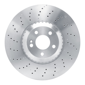 R1 Concepts® - Drilled 1-Piece Front Brake Rotor
