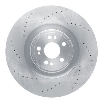 R1 Concepts® - Drilled 1-Piece Front Brake Rotor