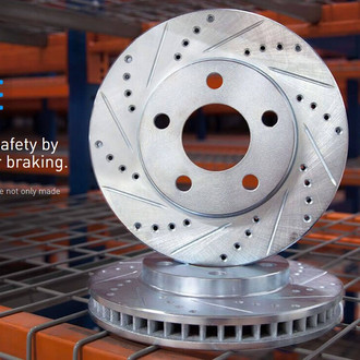 R1 Concepts® - eLINE Black Series Drilled Brake Rotors