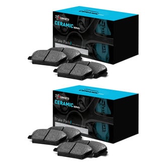 R1 Concepts® - Ceramic Front and Rear Brake Pad Set