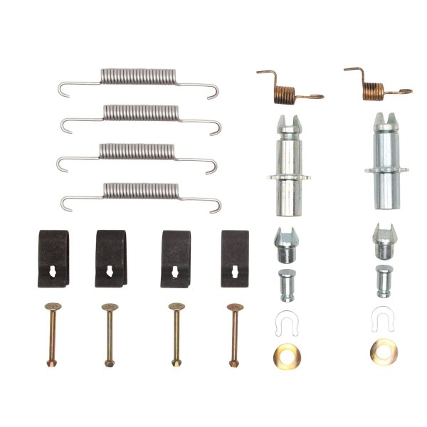 R1 Concepts® - Rear Drum Brake Hardware Kit