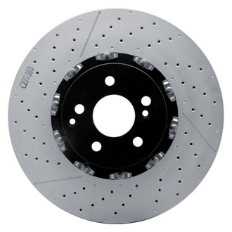 R1 Concepts® - Carbon GEOMET™ Drilled and Slotted 1-Piece Brake Rotor