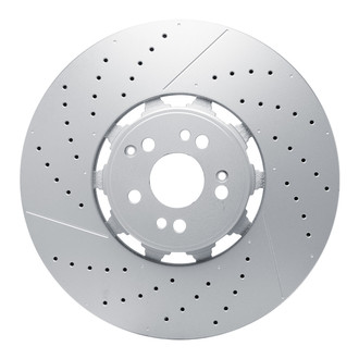 R1 Concepts® - Carbon GEOMET Series Drilled & Slotted Brake Rotors