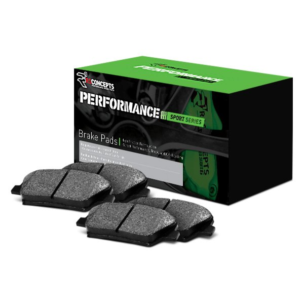  R1 Concepts® - Performance Sport Low Metallic Front Brake Pads