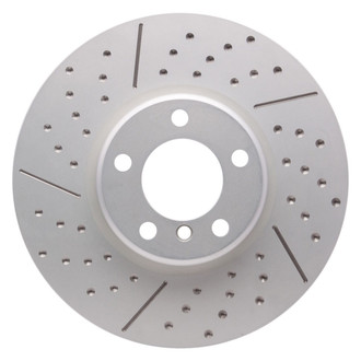 R1 Concepts® - Carbon GEOMET™ Dimpled and Slotted 1-Piece Brake Rotor
