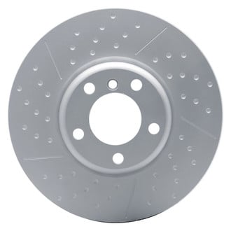 R1 Concepts® - Carbon GEOMET Series Dimpled and Slotted Brake Rotors