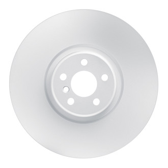 R1 Concepts® - Carbon GEOMET™ Plain 1-Piece Front Driver Side Brake Rotor