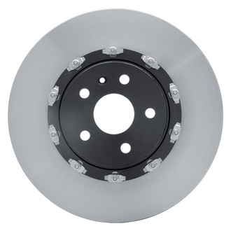 R1 Concepts® - Carbon GEOMET™ Plain 1-Piece Front Passenger Side Brake Rotor