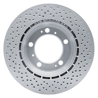 R1 Concepts® - Carbon GEOMET™ Drilled 1-Piece Rear Brake Rotor
