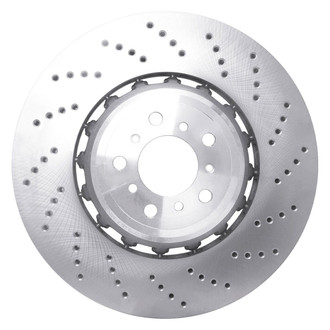 R1 Concepts® - Carbon GEOMET Series Drilled Brake Rotors