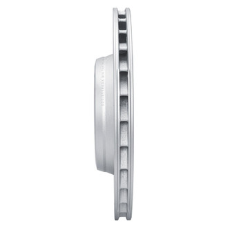 R1 Concepts® - Carbon GEOMET™ Drilled 1-Piece Front Driver Side Brake Rotor