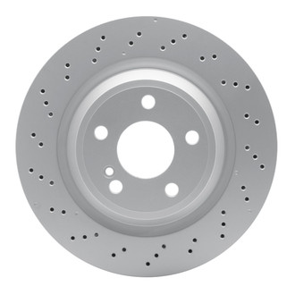 R1 Concepts® - Carbon GEOMET™ Drilled 1-Piece Brake Rotor