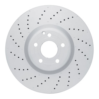 R1 Concepts® - Carbon GEOMET™ Drilled 1-Piece Front Brake Rotor