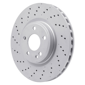 R1 Concepts® - Carbon GEOMET Series Drilled Brake Rotors