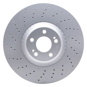 R1 Concepts® - Carbon GEOMET™ Drilled 1-Piece Brake Rotor