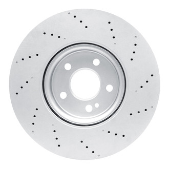 R1 Concepts® - Carbon GEOMET Series Drilled Brake Rotors