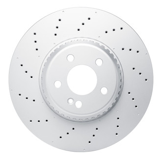 R1 Concepts® - Carbon GEOMET Series Drilled Brake Rotors